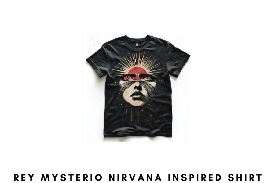 Rey Mysterio Nirvana Inspired Shirt