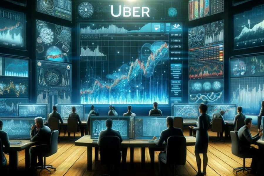 fintechzoom uber stock